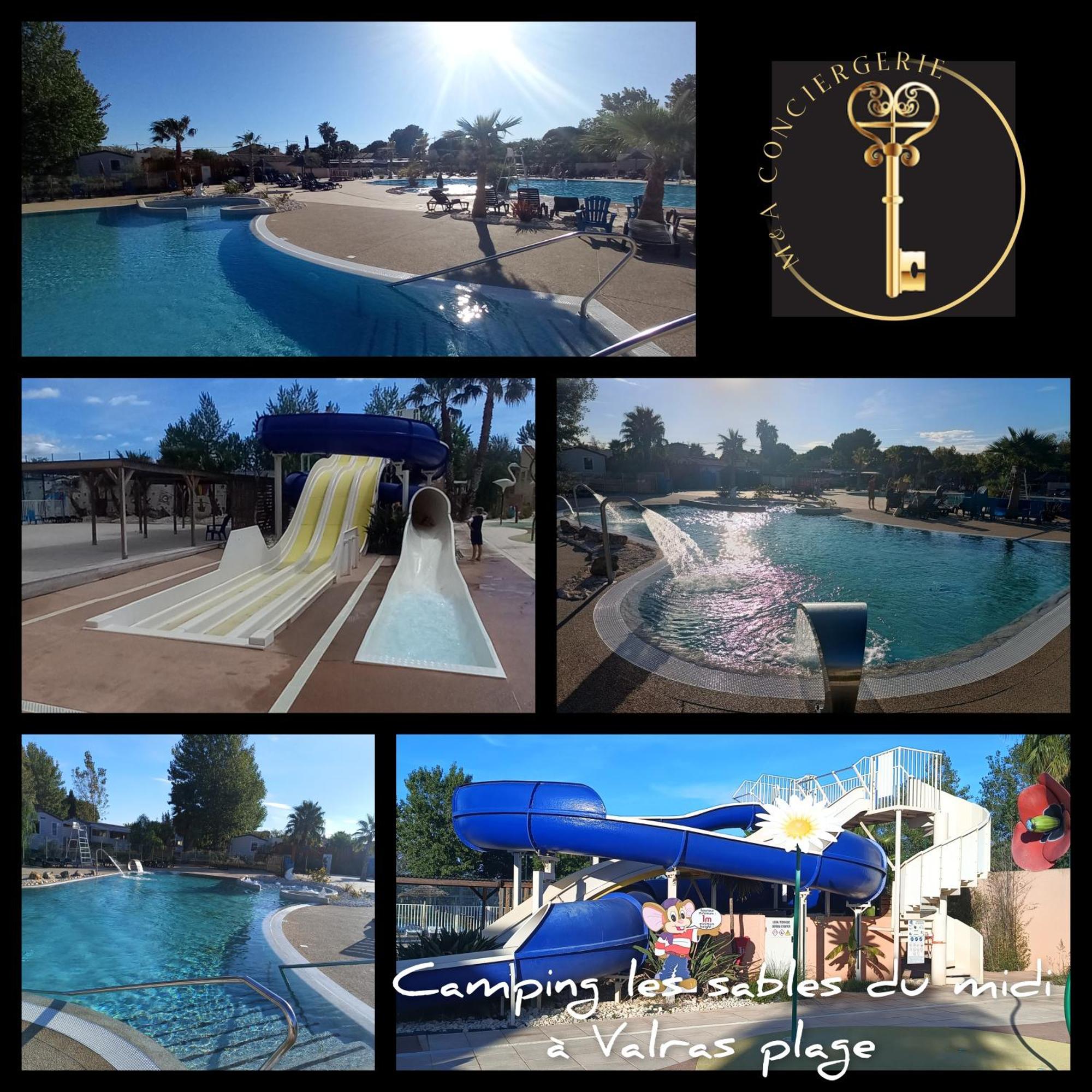 Campsite Les Sables Du Midi A Valras-Plage